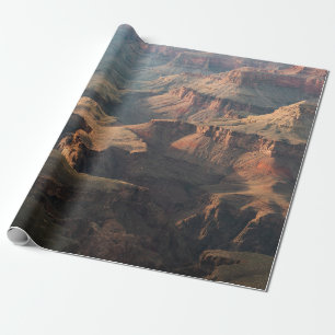 Papier Cadeau FORMATION DE ROCHES Brown ET GRIS
