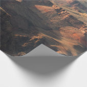 Papier Cadeau FORMATION DE ROCHES Brown ET GRIS (Coin)