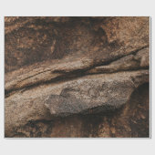 Papier Cadeau Formation de roches Brown et grises (Plat)