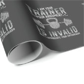 Papier Cadeau Formations amusantes de gymnastique Formation de f (Coin rond)