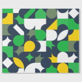 Papier Cadeau Forme de géo (Plat)