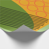 Papier Cadeau Formes Abstraites (Coin)