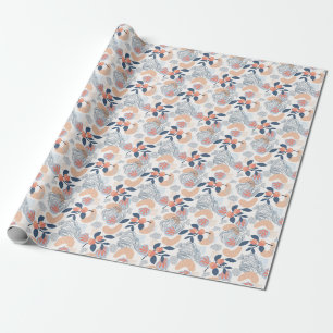 Papier Cadeau Formes Abstraites nature Motif sans couture