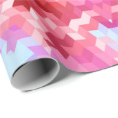 Papier Cadeau formes arrondies mandala kaléidoscope Abstraites (Coin rond)