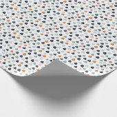 Papier Cadeau Formes Boho pour Bébé (Coin)