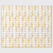 Papier Cadeau Formes de nouilles (Plat)