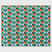 Papier Cadeau Formes et formes simples Abstraites (Plat)