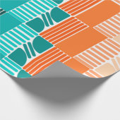 Papier Cadeau Formes et lignes Bauhaus 2 (Coin)