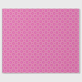 Papier Cadeau Formes géométriques roses (Plat)