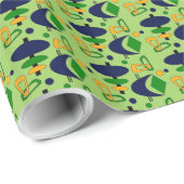 Papier Cadeau Formes Rétro (Coin rond)