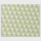 Papier Cadeau Formulaires en vert sur papier d'emballage (Plat)