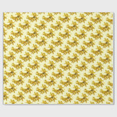 Papier Cadeau Forsythie (Plat)