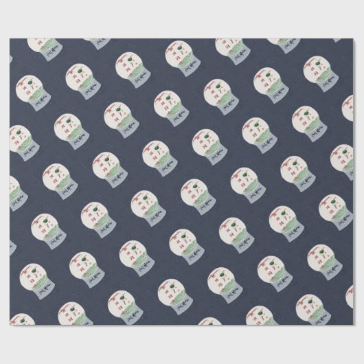 Papier Cadeau Fort Moore Snowglobe Giftwrap (Plat)