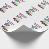 Papier Cadeau fortune teller monkey (Coin)