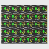 Papier Cadeau Fossé mauvais de Hillary la sorcière (Plat)