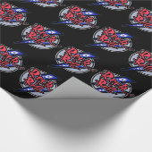 Papier Cadeau Foudre de roche et de petit pain (Coin)