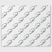 PAPIER CADEAU FOUET (Plat)