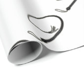 PAPIER CADEAU FOUET (Coin rond)