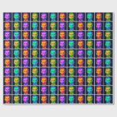 Papier Cadeau Four Pop Art Abraham Lincoln (Plat)