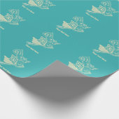 Papier Cadeau Fourche dans le crash de moto routier (Coin)