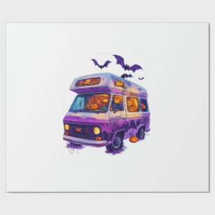 Papier Cadeau Fourgonnette hantée