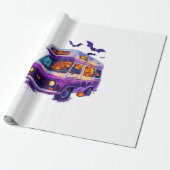 Papier Cadeau Fourgonnette hantée (Déroulé)