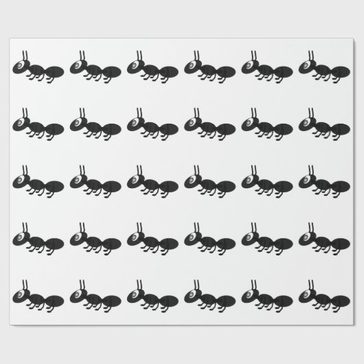 Papier Cadeau Fourmis (Plat)