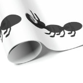 Papier Cadeau Fourmis (Coin rond)