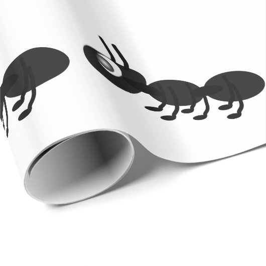 Papier Cadeau Fourmis (Coin rond)