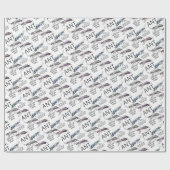 Papier Cadeau Fourmis Insectes Punaises (Plat)