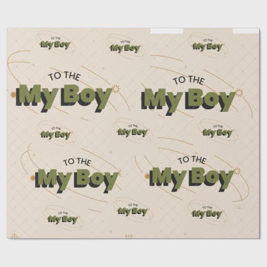 Papier Cadeau Fournitures de fête (Plat)