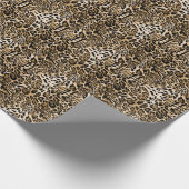 Papier Cadeau Fourrure de léopard d'Afrique : Texture d'animal s (Coin)