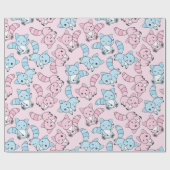 Papier Cadeau Fox (Plat)