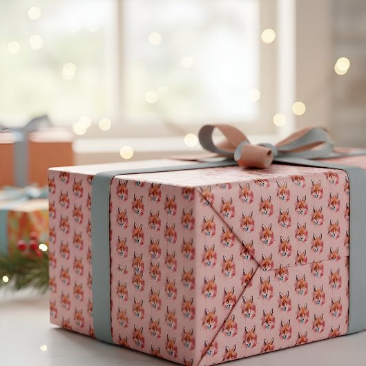 Papier Cadeau Fox Wrapping Paper