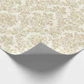 Papier Cadeau Foxier Ivory Creamy Royal Damask Royal Orament (Coin)