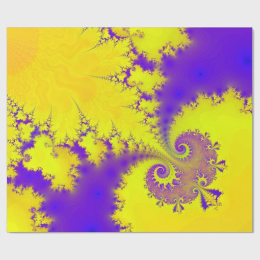 Papier Cadeau Fractal 3D (Plat)