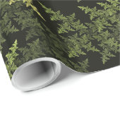 Papier Cadeau Fractal Camouflage (Coin rond)