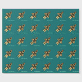 Papier Cadeau Fractal Inuit Hunter (Plat)