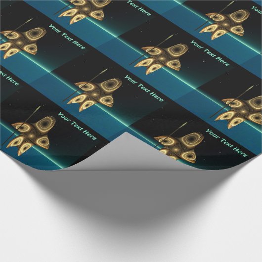Papier Cadeau Fractal Inuit Hunter (Coin)