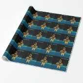 Papier Cadeau Fractal Inuit Hunter (Déroulé)
