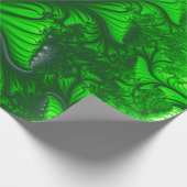 Papier Cadeau fractale de la jungle (Coin)