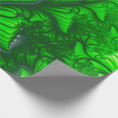 Papier Cadeau fractale de la jungle (Coin)