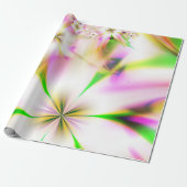 Papier Cadeau fractale florale (Déroulé)