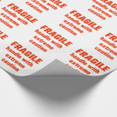 PAPIER CADEAU FRAGILE ! (Coin)