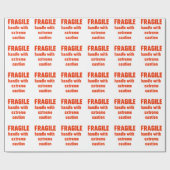 PAPIER CADEAU FRAGILE ! (Plat)