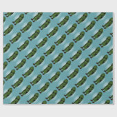 Papier Cadeau Frais comme un concombre (Plat)