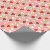 Papier Cadeau Fraise (Coin)