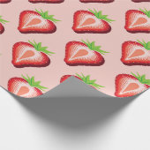 Papier Cadeau Fraise (Coin)