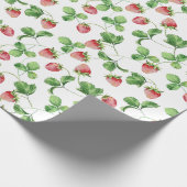 Papier Cadeau Fraise (Coin)