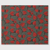 Papier Cadeau Fraise (Plat)